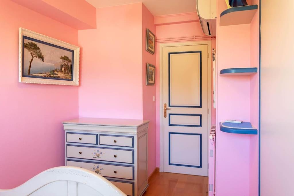 A6- 2 Bdr Incredible Sea View - Ac, Garage & Terrace Apartamento Antibes